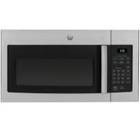 GE 1.6 cu. ft. Over-the-Range Microwave Oven with Cooktop Lighting and  300-CFM Exhaust Fan