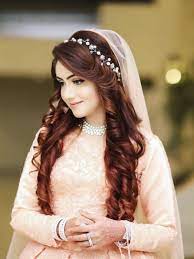 So Pretty Bride Bridetobe Futuremrs Hairstyle Curls Loosecurls Jewelry Hai Pakistani Bridal Makeup Pakistani Bridal Hairstyles Indian Bridal Hairstyles