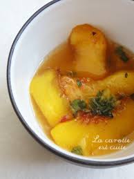 Soupe De Peche A La Menthe Recettes De Cuisine Salade De Peche Recette Peche