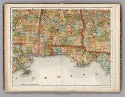 41 mi from mobile al 4. Mississippi Alabama Florida Georgia David Rumsey Historical Map Collection