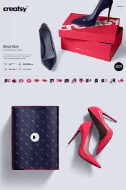 Download Shoe Box Mockup Set