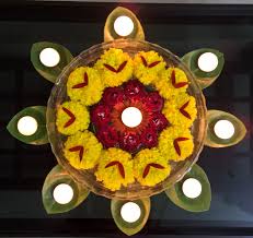 Simple Flower Decoration For Diwali Diwali Decorations Diwali Decorations At Home Flower Decorations