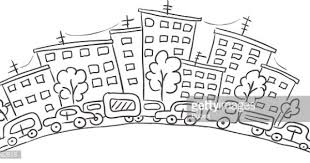 Black And White Fire Truck Cartoon Cartoon Cityscape Black And White Cityscape Coloring Books Black And White