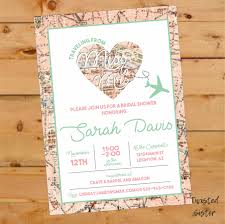 Miss To Mrs Bridal Shower Invite Bridal Shower Invitation Etsy Travel Bridal Showers Vintage Bridal Shower Invitations Bridal Shower Invitations