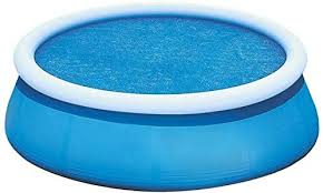 Derek Bache De Protection Ronde Pour Piscine 4 3 M Diametre Facile A Installer Et Cadre 2 4 M Couverture Chauffante Pour Piscine Enterree Et Hors Sol Ronde 3 7 M Jardin Baches
