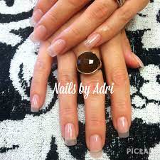 Natural Looking Acrylics Too Long For My Taste Though Cowboy Nails Cute Nails Swag Nails