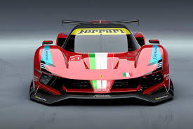 This Is What A Ferrari Le Mans Hypercar Looks Like If The Sf90 Hypercar Went Racing It Would Look Something Like This Classic Cars Le Mans Ferrari