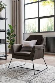 Holborn Accent Chair With Black Legs Accent Chairs Comfy Accent Chairs Chair