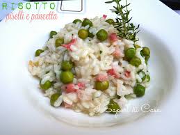 Il risotto con piselli e pancetta è un piatto che preparo spesso ed è sempre molto gradito. Risotto Piselli E Pancetta