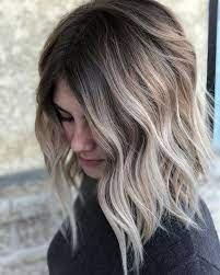Grunge Lite Balayage Ombre Hairstyles For Shoulder Length Hair Balayageombre Balayage Hair Hairstyl Sombre Hair Hair Lengths Shoulder Length Hair Balayage