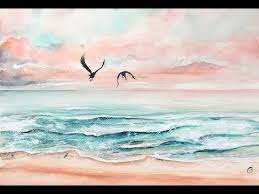 Watercolor ocean painting tutorial for beginners | watercolor seascape learn how to paint an easy watercolor ocean in today's. Easy Waves Watercolors Painting Tutorial Youtube Artsandcraftsvideos Painting Tutorial Watercolor Paintings Tutorials Watercolor Paintings