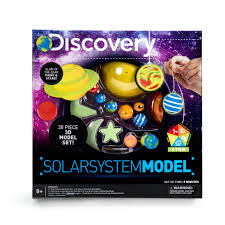 Discovery 3d Solar System Great Stem Science Kit 1 Solar System 4 Glow In The Dark Paints 21 Glow In The Dark Ceiling Wall Stickers More Walmart Com