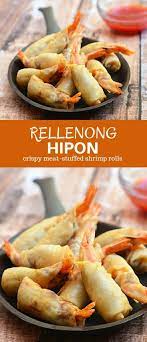 Rellenong Hipon Appetizer Recipe Kawaling Pinoy Recipe Food Recipes Appetizer Recipes