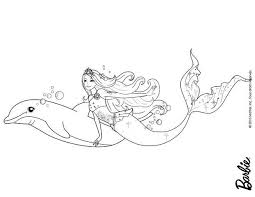 Les plus beaux coloriages à imprimer et des dessins à colorier par milliers. 34 Dessins De Coloriage Barbie Sirene A Imprimer