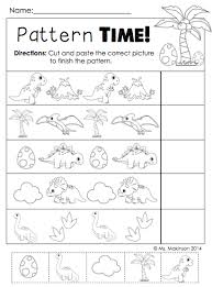 Dinosaur Literacy And Math Activities Dino Patterning Dinosaur Theme Preschool Dinosaurs Preschool Dinosaur Worksheets