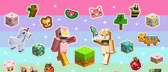 Sugarpack is a sweet and vibrant pack for anyone who loves color. Super Cute Texture Pack Out Today Minecraft Texture Packs Minecraft Cute Skins Minecraft Kawaii