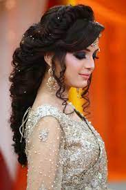 Pinterest Abeera Mehar Curls Hairstyles In 2019 Indian 766245324085287224 Bridal Hair Buns Engagement Hairstyles Bridal Hairdo