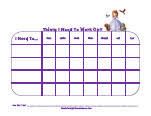 Disney Jr Printable Behavior Charts