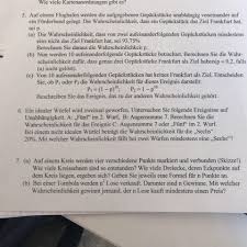 Das ist anfangs etwas trocken, ihr warnung: Stochastik Schwer Schule Mathe Statistik