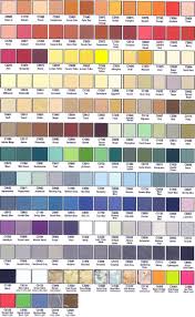 U S Industrial Coatings Paint Chip Color Chart For Epoxy