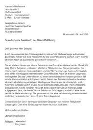 Das bewerbungsschreiben oder anschreiben ist der einstieg in deine bewerbung. Bewerbungsschreiben Sekretarin