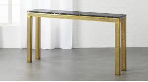 Perforated Marble Console Table Cb2 Marble Console Table Coffee Table With Storage Coffee Table