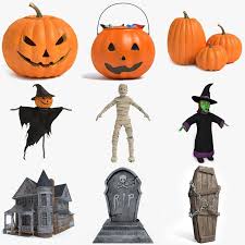 3d Halloween Jack O Lantern Pumpkins Model Halloween Jack O Lanterns Halloween Jack Jack O Lantern