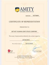 Address:no.1 2/f building 2 nandian, zhangheng road & chezhan road, station, nanyang, henan, china (473000). Netviet Human Representative Of Singapore Amity Academy