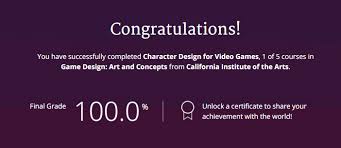 When you successfully complete the course assignments, you receive a shareable . Coursera Character Design For Video Games Iosua Illustrations