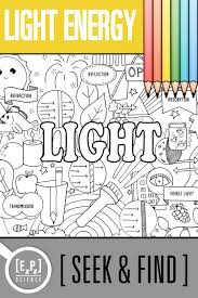Light Energy Seek And Find Science Doodle Activity No Prep Print And Digital Science Doodles Light Energy Chemistry Classroom