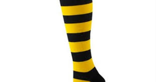 Black And Yellow Rugby Team Pittsburgh Steelers Ladies Black Gold Striped Rugby Socks Steelers Nfl Kansas City Chiefs Green Bay Packers