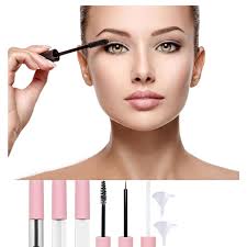 Amazon.com: Tadium Empty Mascara Tube and Wand Glass Amber, 10ml Empty  Mascara Tube, Eyeliner and Lip Gloss Tubes Rubber Inserts and Funnels for  Castor Oil, Ideal Kit for DIY Cosmetics (6PCS) :