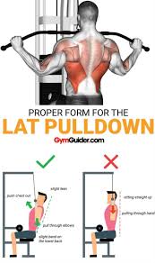 4 lat pull down exercises for a defined back gym workout