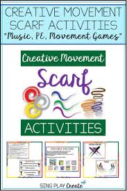 Scarf Movement Props Are A Fun Way To Engage Students And Teach 15 Scarf Activities With Posters Preschool Music Preschool Music Activities Music For Toddlers