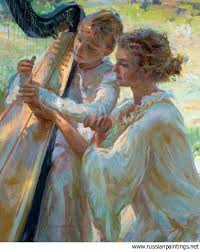 Russian Paintings Gallery Personal Page Of Gerhartz Daniel F Romantic Paintings Musical Art Art