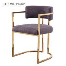 Side chairs—browse side chair styles that add a versatile touch to your modern dining room setup. Simple Design Dining Room Arm Chair Modern Gold Metal Armchair Buy French Armchair Modern Armchairs Indoor Unique Armchair Product On Alibaba Com