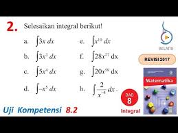 Kunci jawaban ini dibuat untuk membantu mengerjakan soal ppkn bagi kelas 10 di semester 2 halaman 228. Bikin Kagum Uji Kompetensi 8 2 No 2 Kelas 11 Semester 1 Integral Buku Bse Matematika Revisi 2017 Halaman 317 318 Disukai Cara Mudah Praktis Di 2021 Rabab Minangkabau