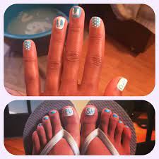My Pregnant Nails Getting Ready For Labor Babyboy Pregnant Nails Labor Delivery Gel Nails Hair And Nails Nails