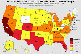 Number Of Cities In Each State With Over 100 000 People United Nations Peacekeeping City Map