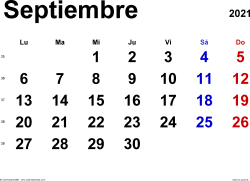 Todas las fases lunares para este mes mónica juliana hurtado. Calendario Septiembre 2021 Calendarpedia