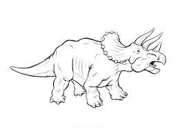 Triceratops free printable dinosaur coloring pages pdf. 128 Best Dinosaur Coloring Pages Free Printables For Kids
