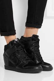 We were wondering what the label says and also what it is supposed to do for i can. Nike Undercover Dunk Sky Hi Leather And Faux Calf Hair Sneakers 140 Zapatillas Casual