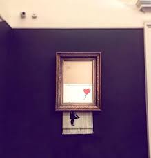 As for how the frame's internal weaponry slipped under the auction. Xibt Contemporary Art Mag The Banksy Shredding Conspiracy