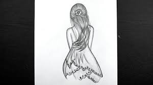 How to draw manga eyes. 15 Best Pencil Drawing Girl Back Side Easy Art Drawing Pencil Hardness Scale