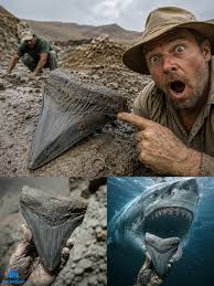 🦈😱 SHOCKING DISCOVERY: Giant Megalodon Tooth Reportedly Found in Peru!  Fossil enthusiasts and ocean mystery fans are buzzing after reports claimed  a massive Megalodon tooth was uncovered in Peru, revealing evidence of