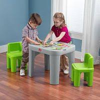 Step2 Mighty My Size Table Chairs Set Table And Chair Sets Table And Chairs Toddler Desk And Chair