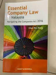 Company related laws in malaysia the principal law governing company law in malaysia is the companies act 1965 which is headed by the companies other relevant laws apart from the above laws, few other important legislations crucial for administration of company law in malaysia. Essential Company Law In Malaysia Textbooks On Carousell