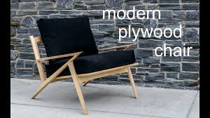 Michael boyd is a modern furniture designer/artist that i follow. Mid Century Modern Sculpted Plywood Chair Rockler Plywood Challenge Youtube