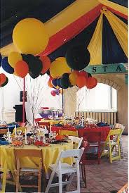 Accent your circus themed party tables. Events Pleased To Meet Myself