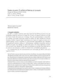 Pdf Cuentos De Guerra El Conflicto De Malvinas En La Escuela